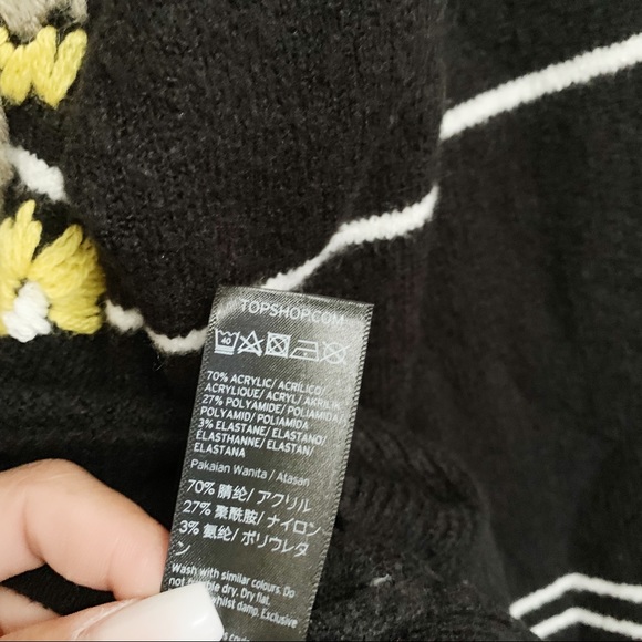 Topshop floral embroidered sweater - Picture 6 of 6